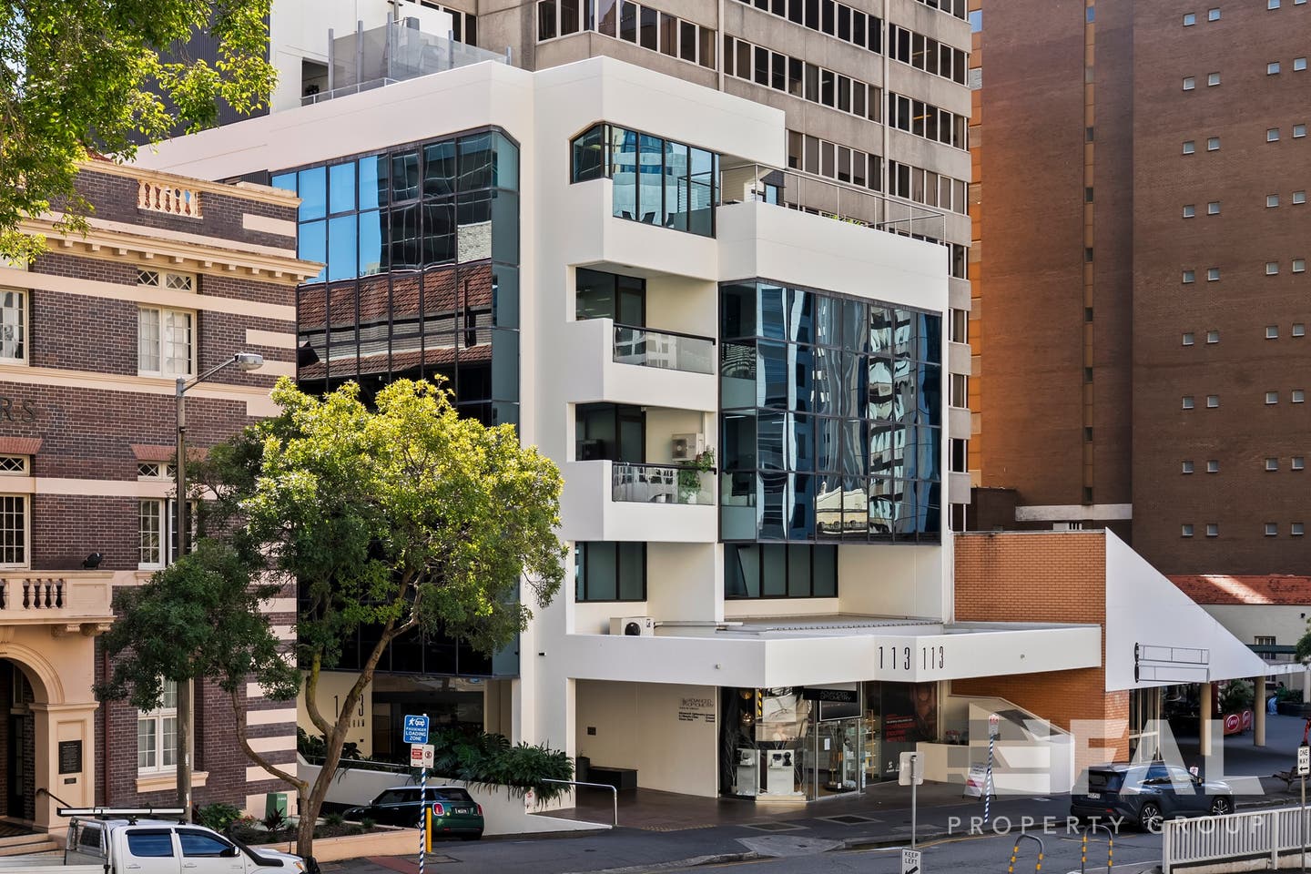 Street view of 113 Wickham Terrace, Spring Hill