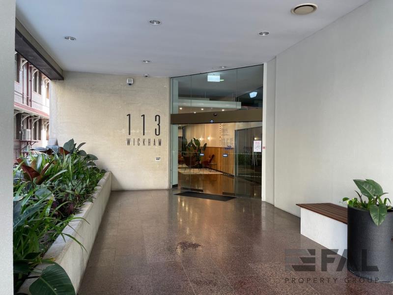 Building entry at 113 Wickham Terrace
