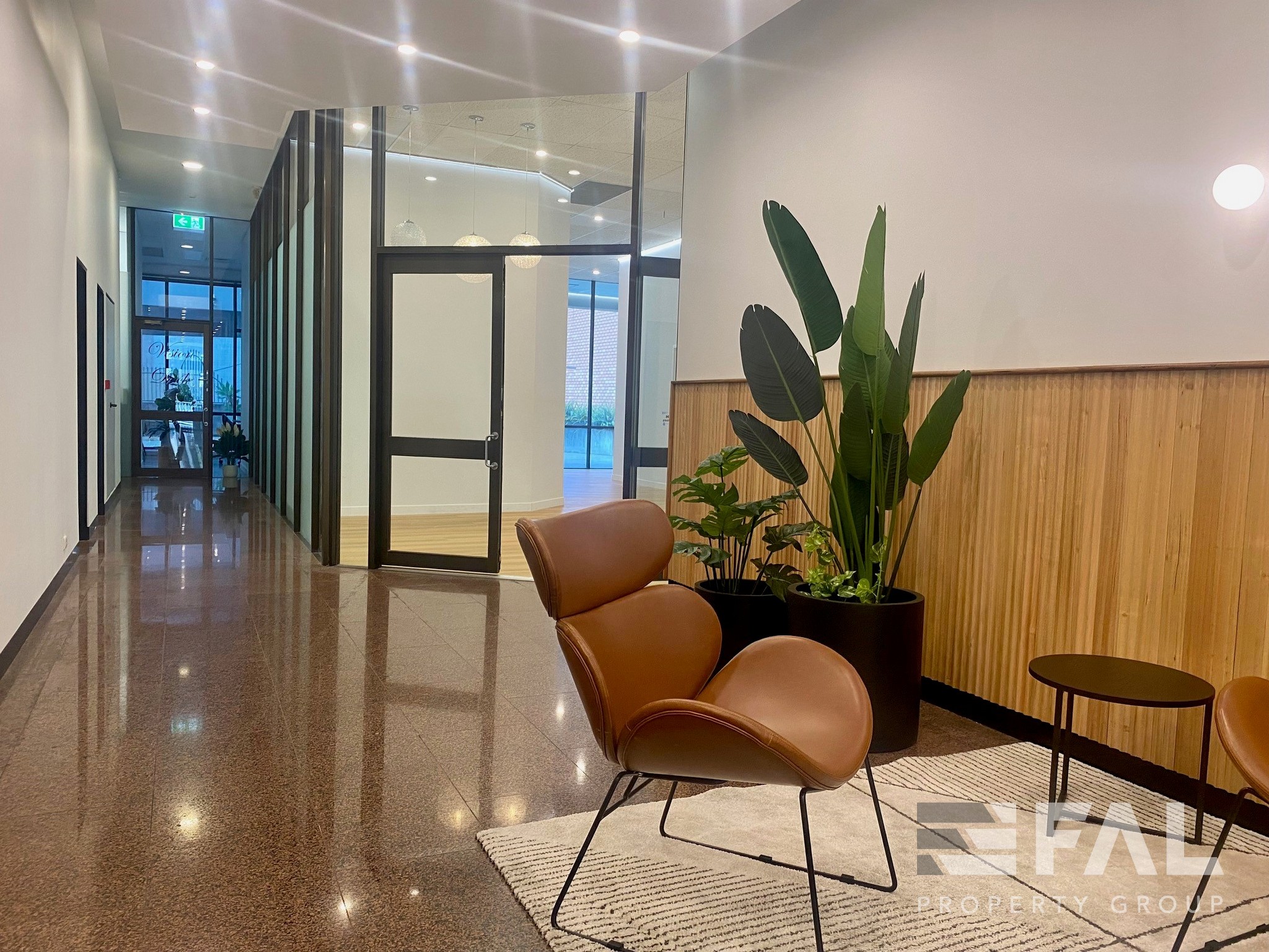 Common waiting area at 113 Wickham Terrace