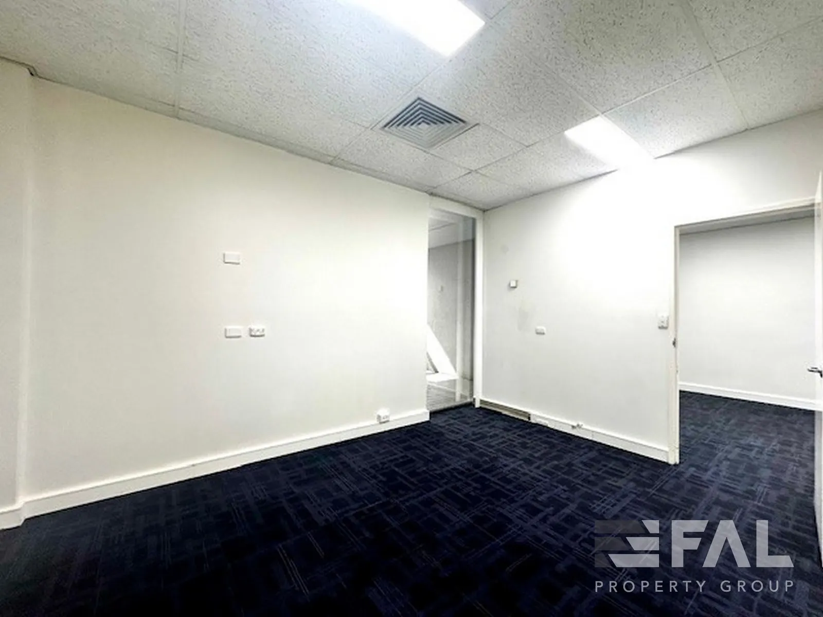Partitioned office room within the fitted Level 3 suite